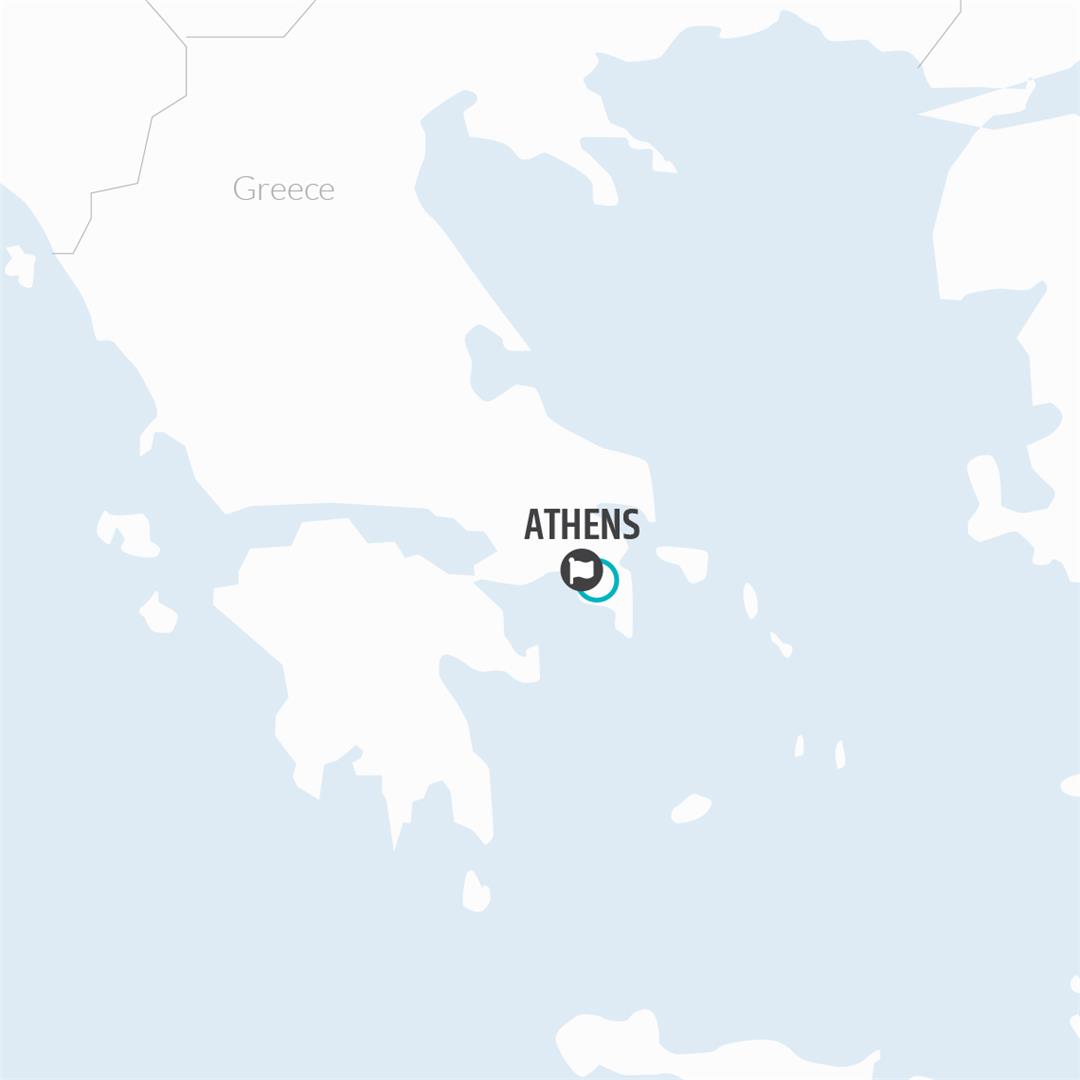 3 Day Athens Welcome Package Map